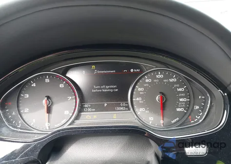 2013 Audi A8 L 4.0T из США, поврежденный, VIN WAUR2AFD2DN016725